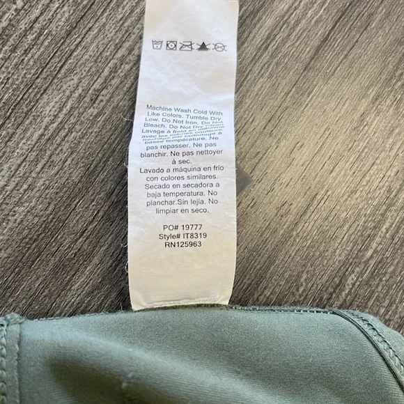 Beyond Yoga Green Strappy Sports Bra.  Size Small - Picture 5 of 5